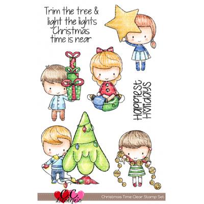 C.C.Designs Clear Stamps - Christmas Time